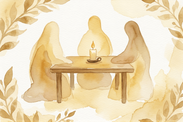 New solo or friend-based holiday traditions illustration showing alternative ways to mark the season